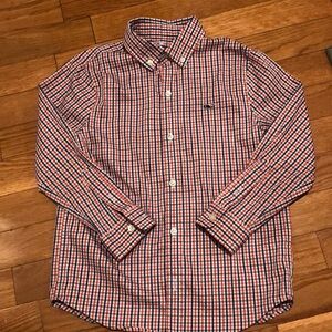 Vineyard vines, long sleeve polo shirt, boys size 5 excellent condition